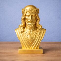 NFC Asztali Jézus szobor 01 - Arany színben