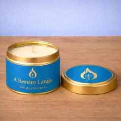 A Remény Lángja - NFC Illatgyertya (Bourbon Vanília és Fahéj)