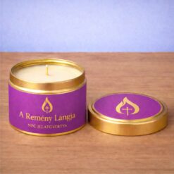 A Remény Lángja - NFC Illatgyertya (Levendula Krém)