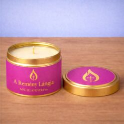 A Remény Lángja - NFC Illatgyertya (Tearózsa)