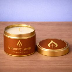 A Remény Lángja - NFC Illatgyertya (Karamell Öntet)